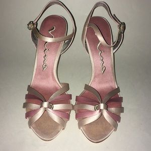 Nina Strappy Pink Sandals